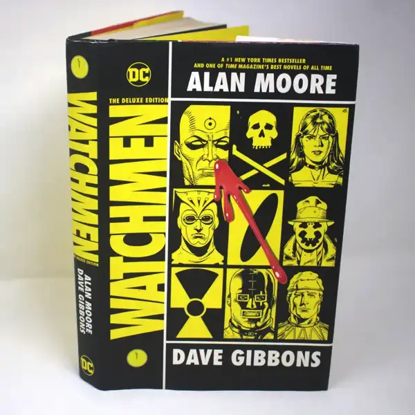 Watchmen Deluxe Edition Dr Manhattan interior artwork